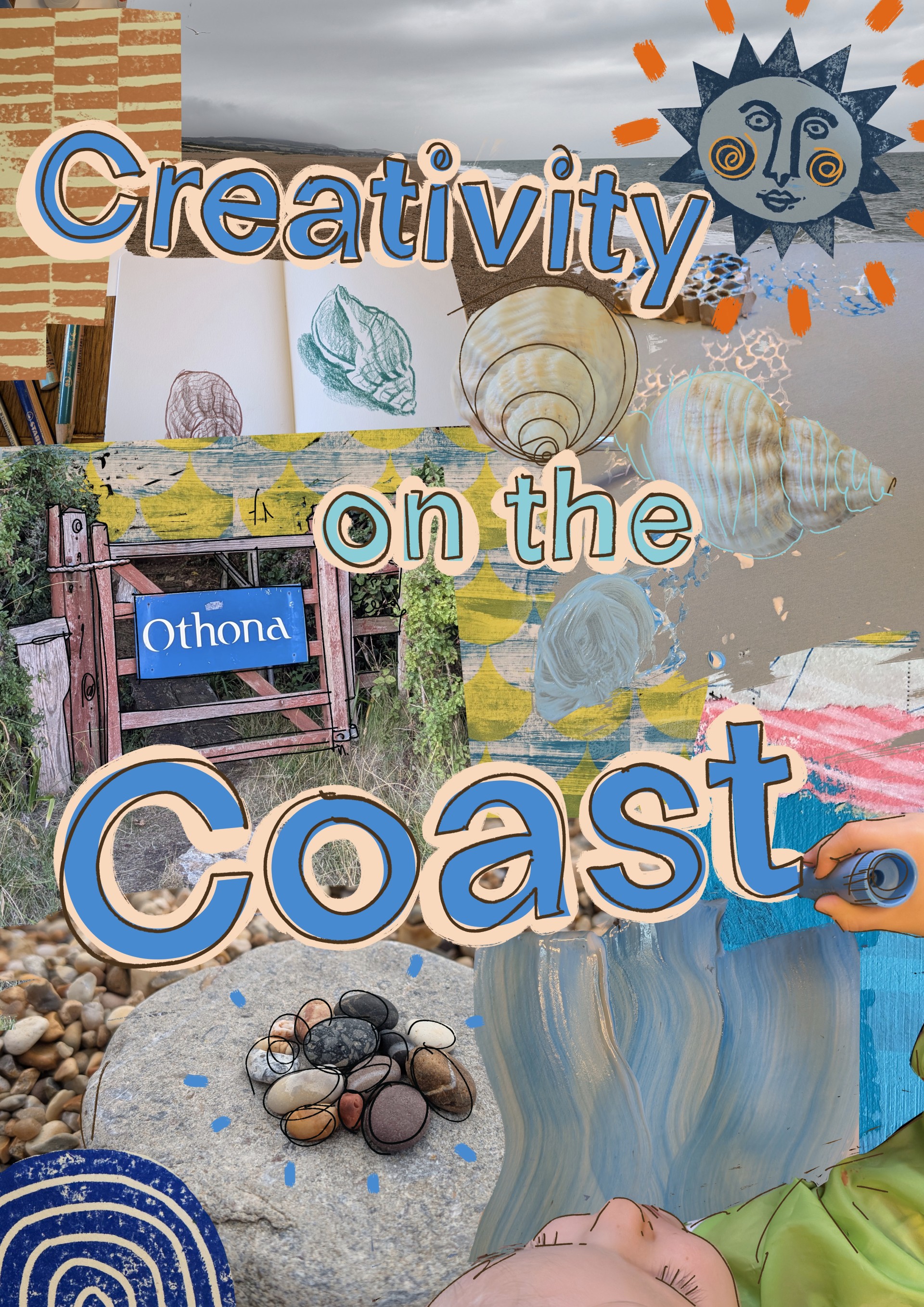 Creativity by the Coast poster